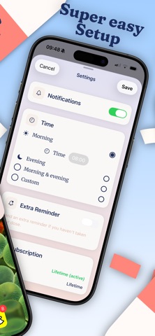Pilla - Pill Reminder & Meds iPhone screenshot
