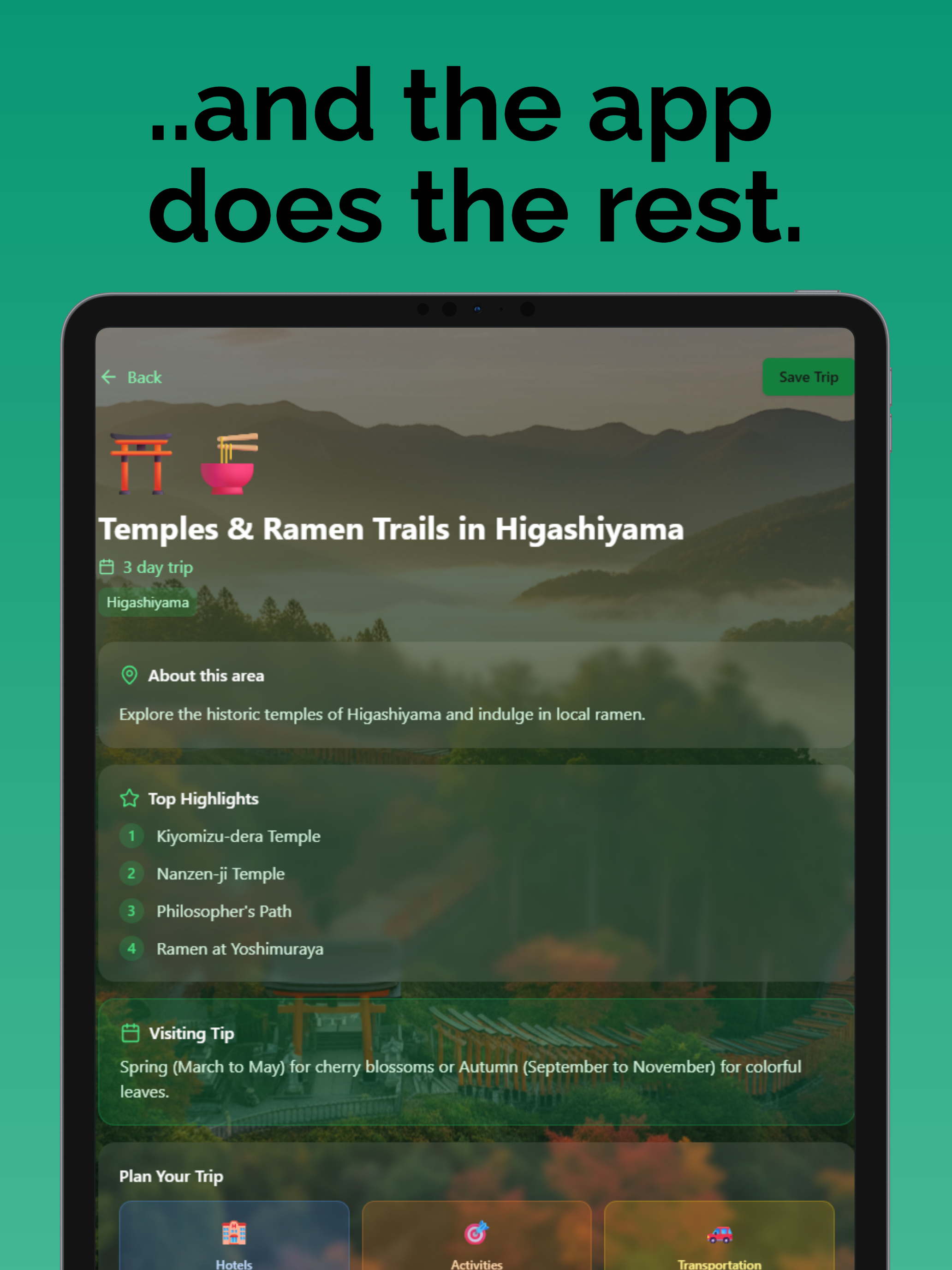 Kyoto Guide - Trip Planner screenshot 8