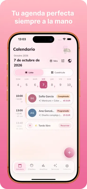 BeautyFlow CRM: Citas y Agenda screenshot 1 of 10