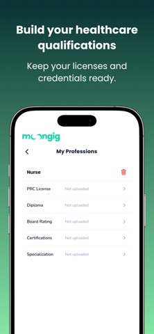 Moongig: Jobs, Shifts & Career iPhone screenshot 3