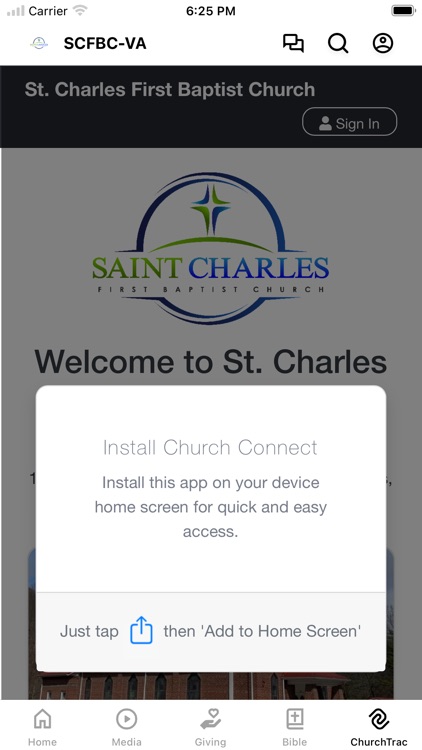 St Charles First Baptist - VA screenshot-3