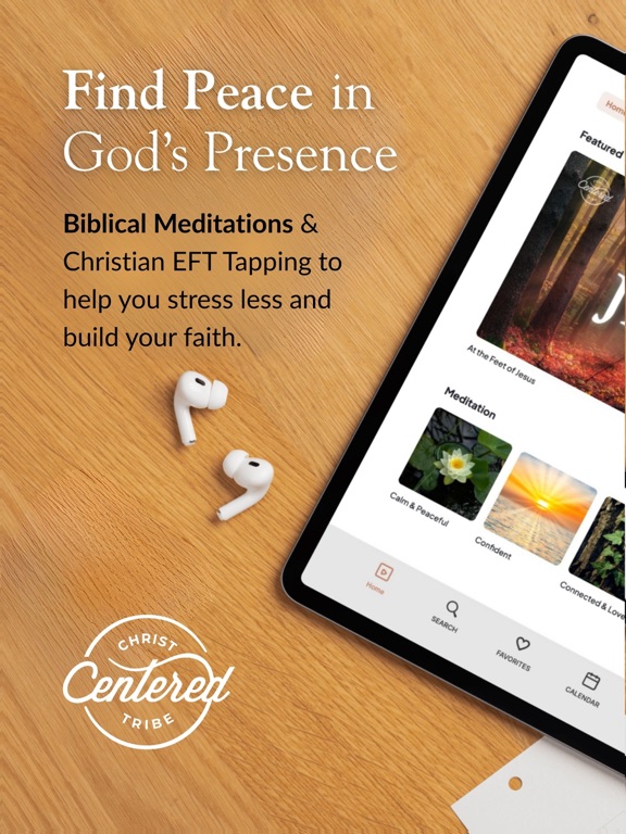 Christ Centered Tribe iPad screenshot 1 - Health & Fitness app