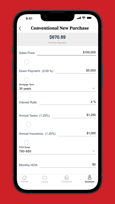 Firstrust Bank Mortgage Screenshot