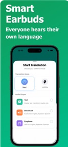 Talking Translator: AI Earbuds screenshot