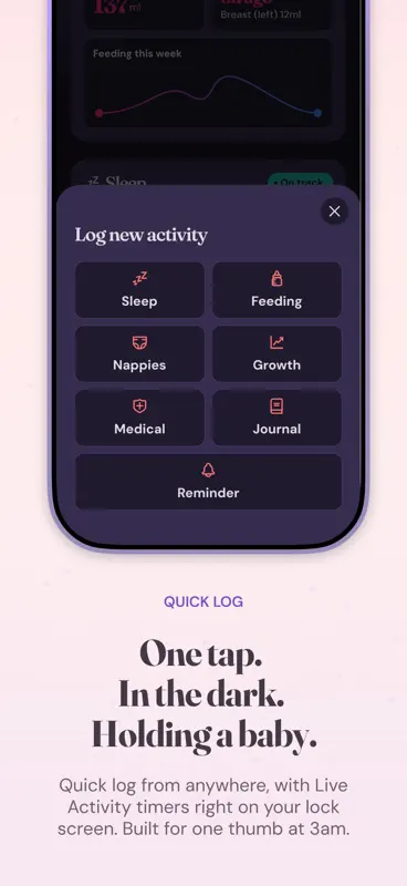 Naluna: Baby Tracker & Guide screenshot 4 of 7