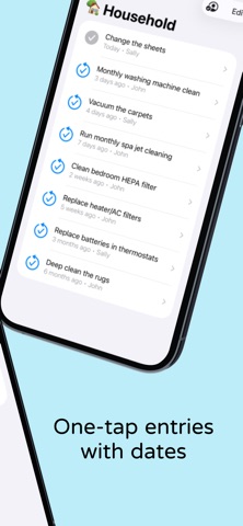 Diddit: Shareable Logbook iPhone screenshot