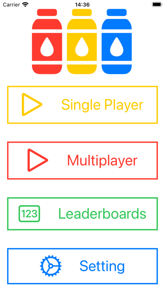 #1. Bottle Color Matching (iOS) By: Hung Phuoc Tran
