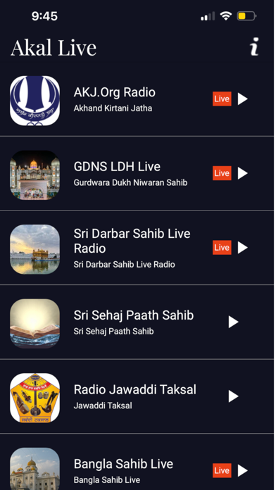 Screenshot #1 pour Akal Live