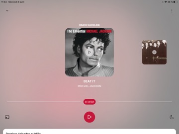 Radio Caroline iPad screenshot