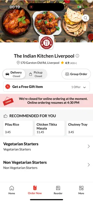 The Indian Kitchen Liverpool screenshot 3