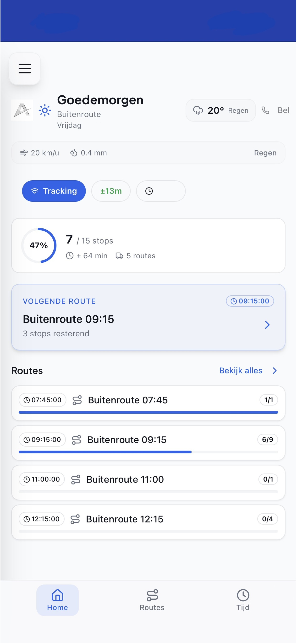 AllParts Route screenshot 5