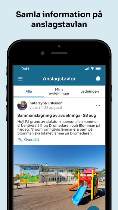 Förskoleappen Screenshot