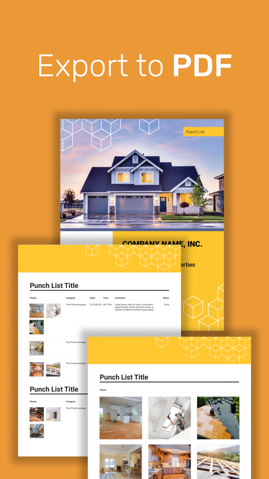 #5. Lydul: Punch List Audit Report (iOS) Podle: Lydul, Inc.