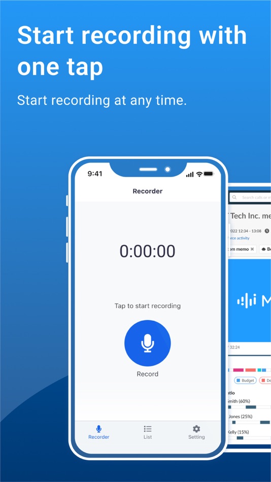#2. MiiTel RecPod (iOS) By: 株式会社RevComm