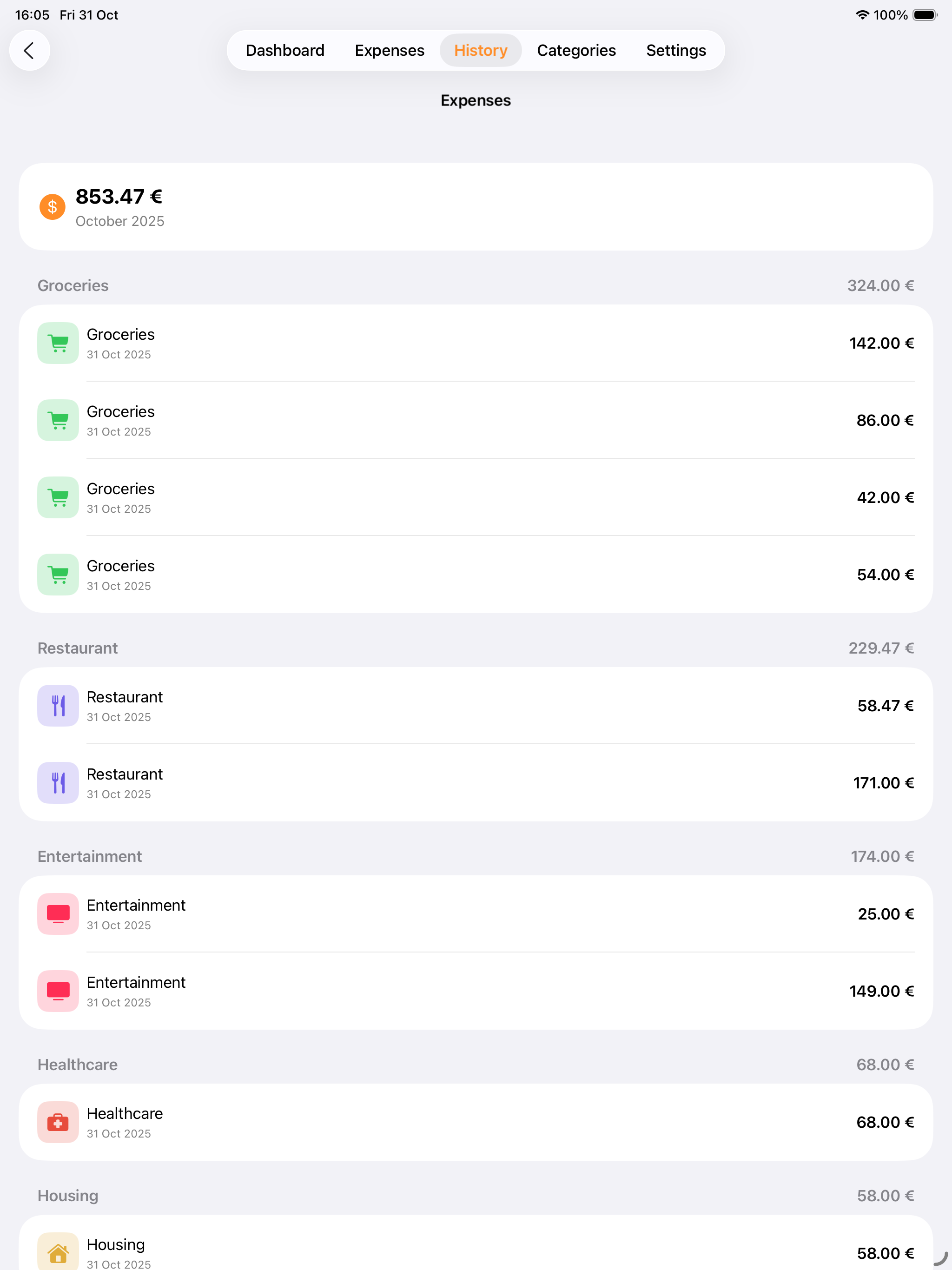 Simple-Budget! screenshot 12