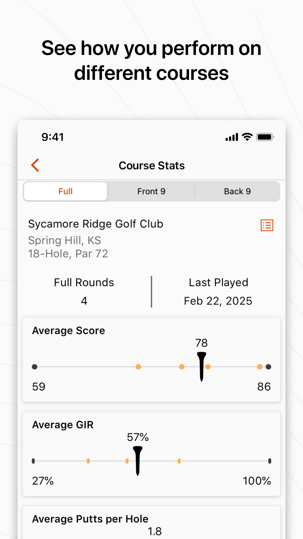 Garmin Golf screenshot 3