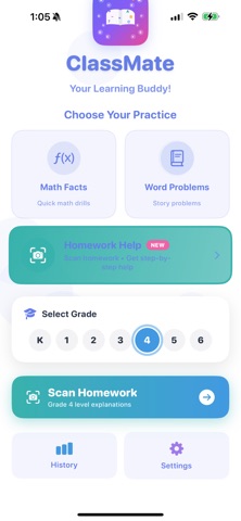 Classmate: Practice & Homework Screenshot 1 of 7