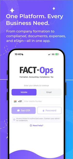 FACT-Ops screenshot 1