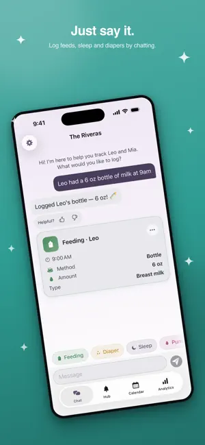 Babbl Baby: AI Baby Tracker screenshot 1