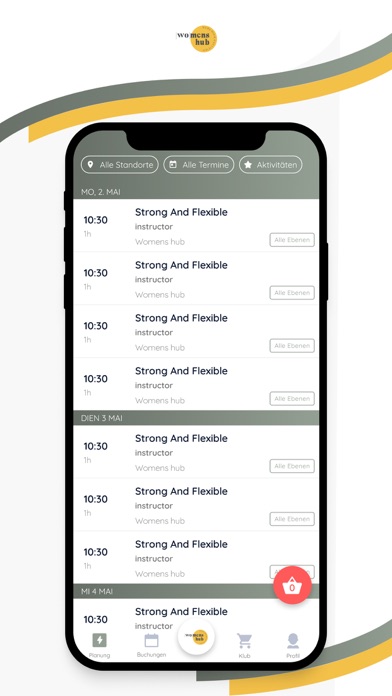 womens hub Screenshot