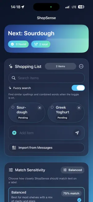 ShopSense screenshot 3