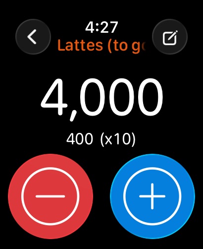 Apple Watch screenshot