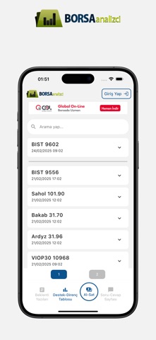 BorsaAnalizci screenshot
