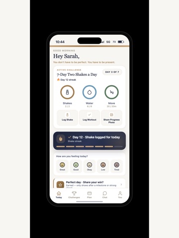 AI Wellness Hub iPad screenshot