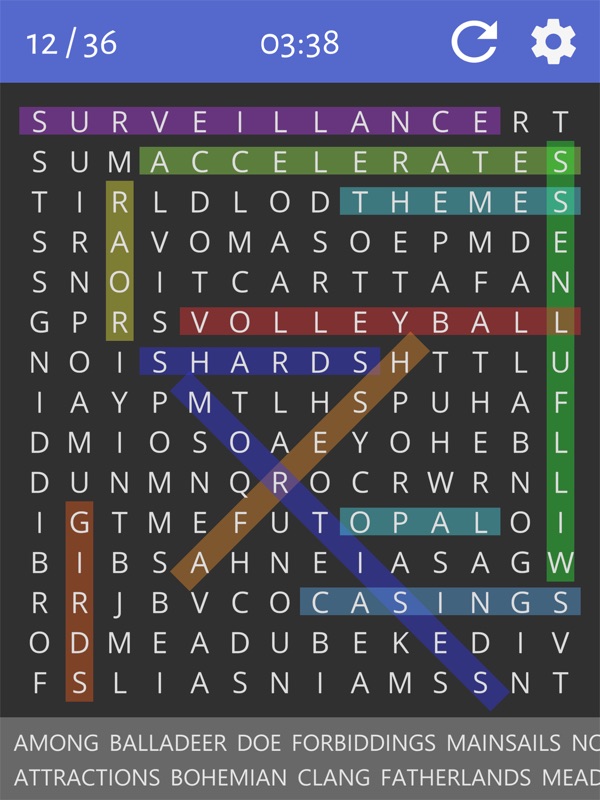 Word Search Puzzles screenshot 7