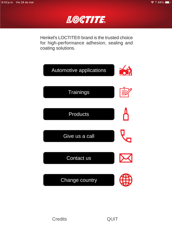 App screenshot