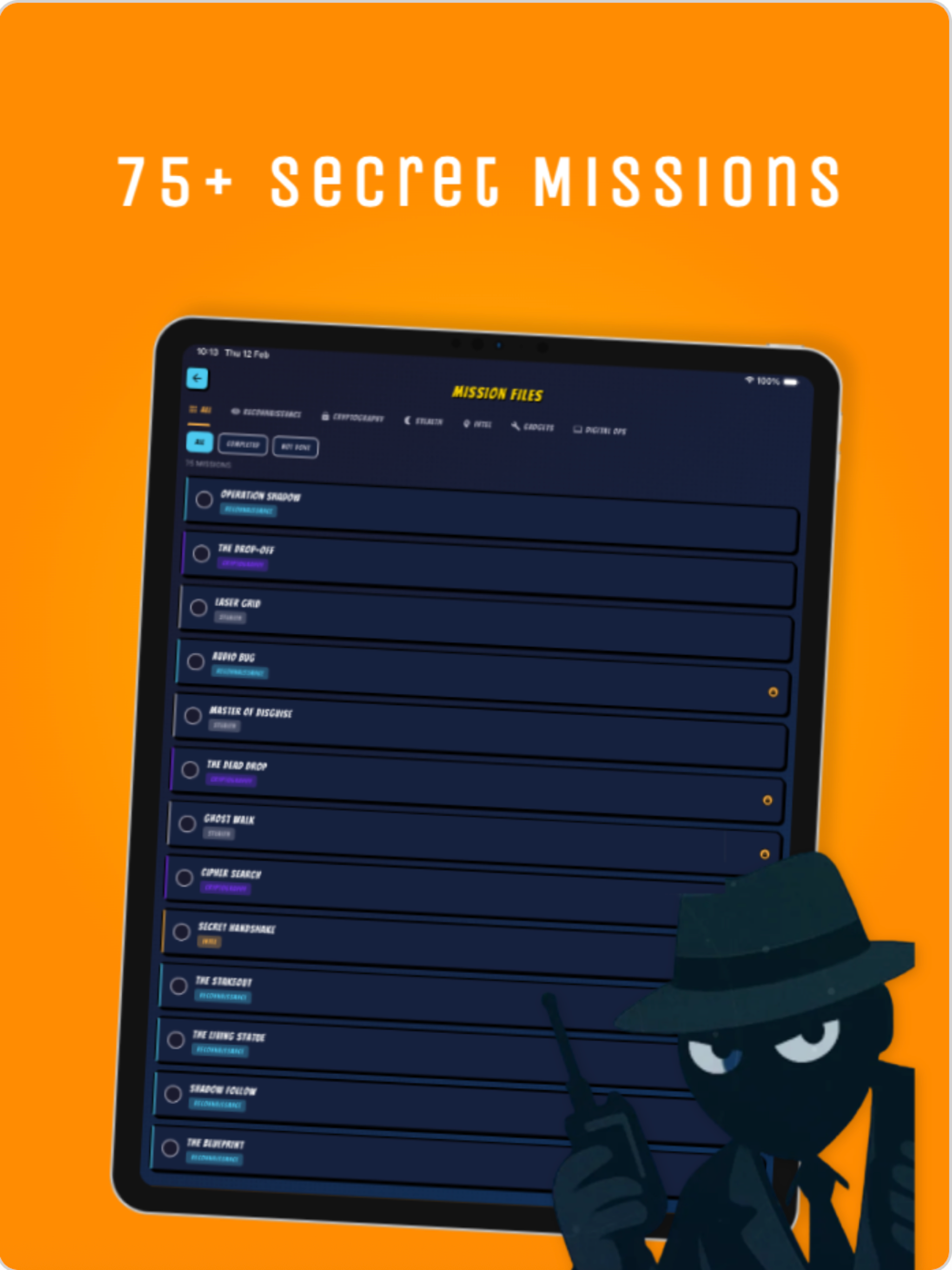 SpyCase: Secret Agent for Kids