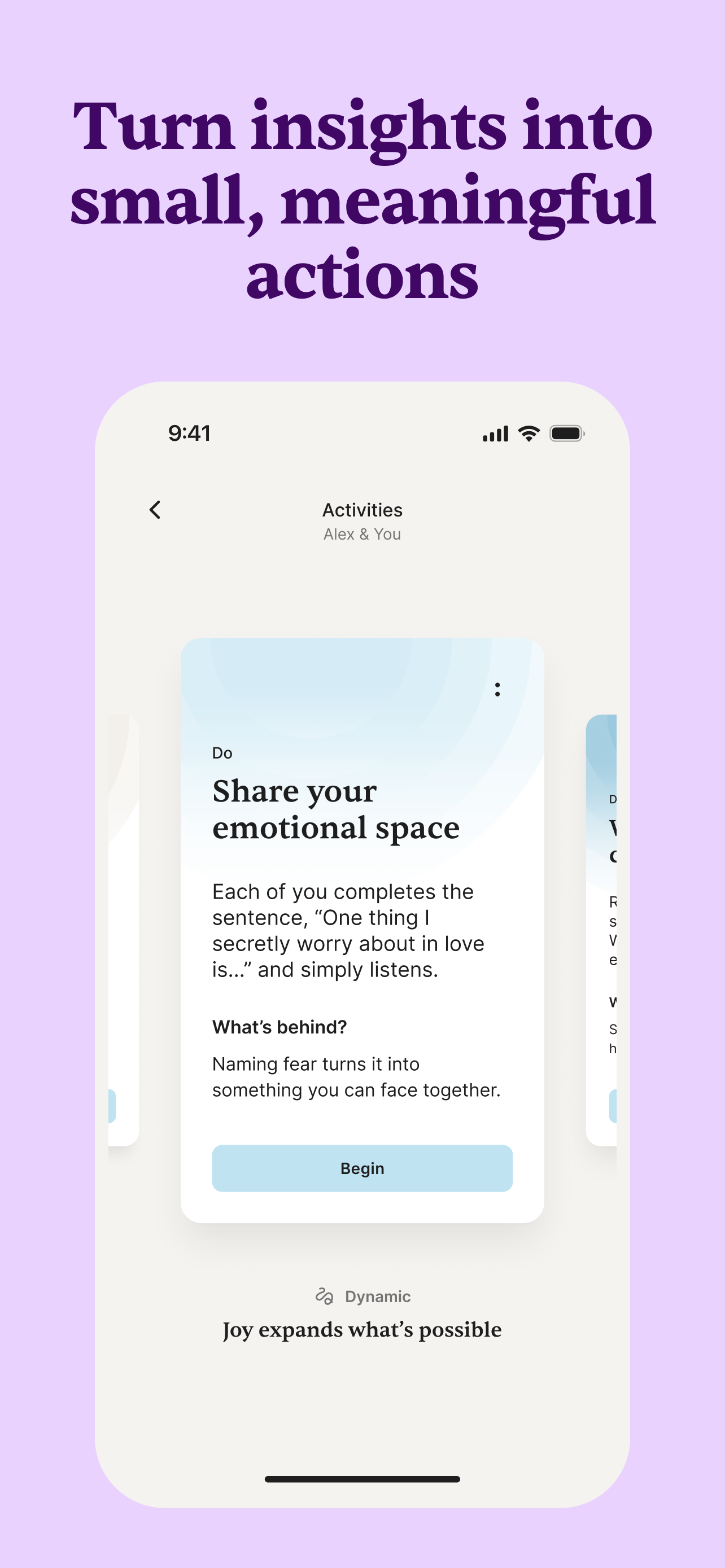 Closer: Build real connections