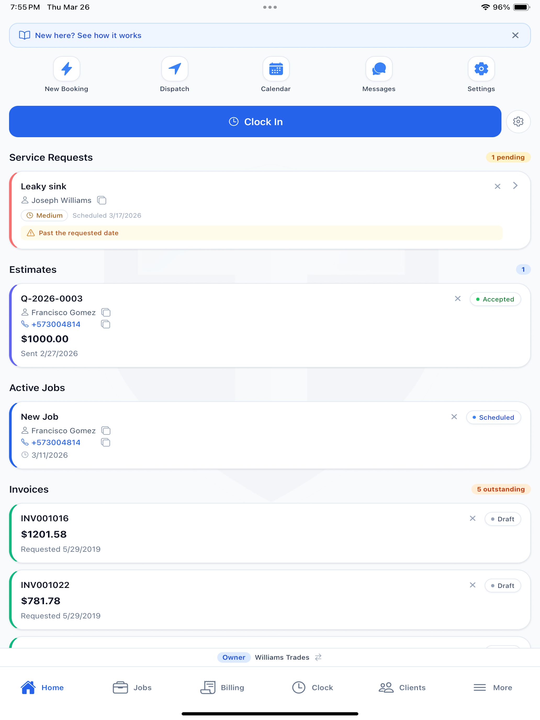 Tradesman - Field Service screenshot 6