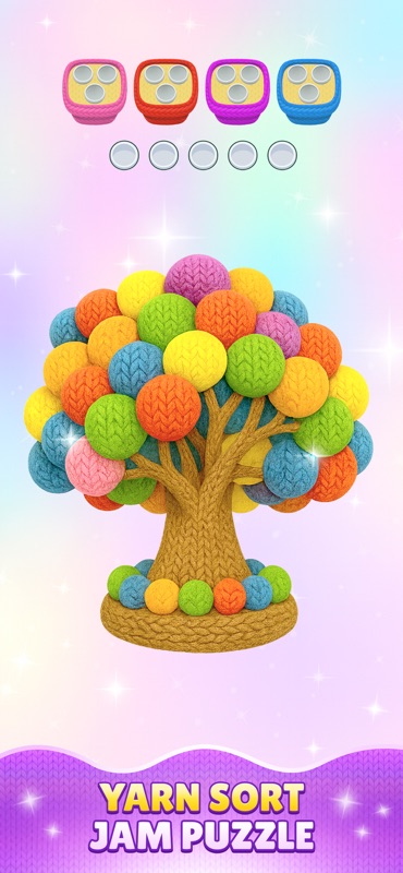 Yarn Sort 3D: Jam Puzzle screenshot 6