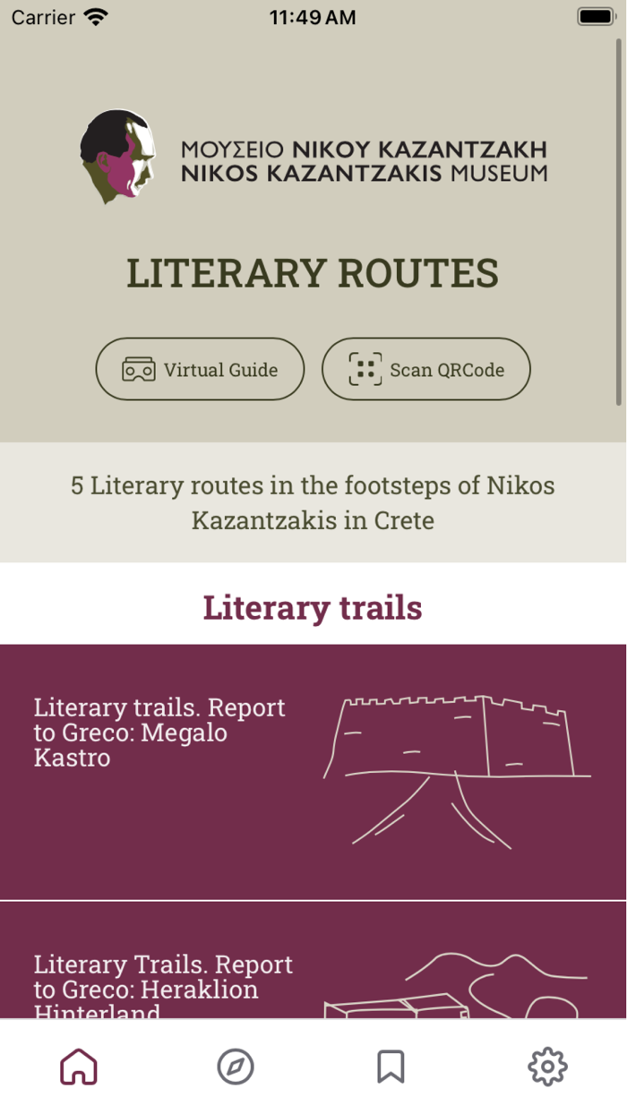Kazantzakis Routes