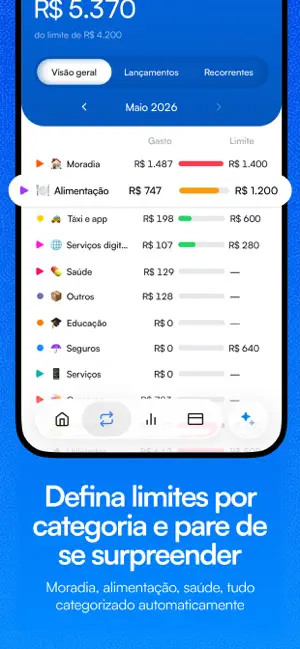 Visor: Finanças Pessoais e IA screenshot 3