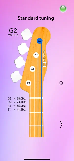 Bass Tuner Basic screenshot 1