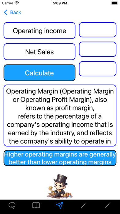 Investment Evaluation Screenshot