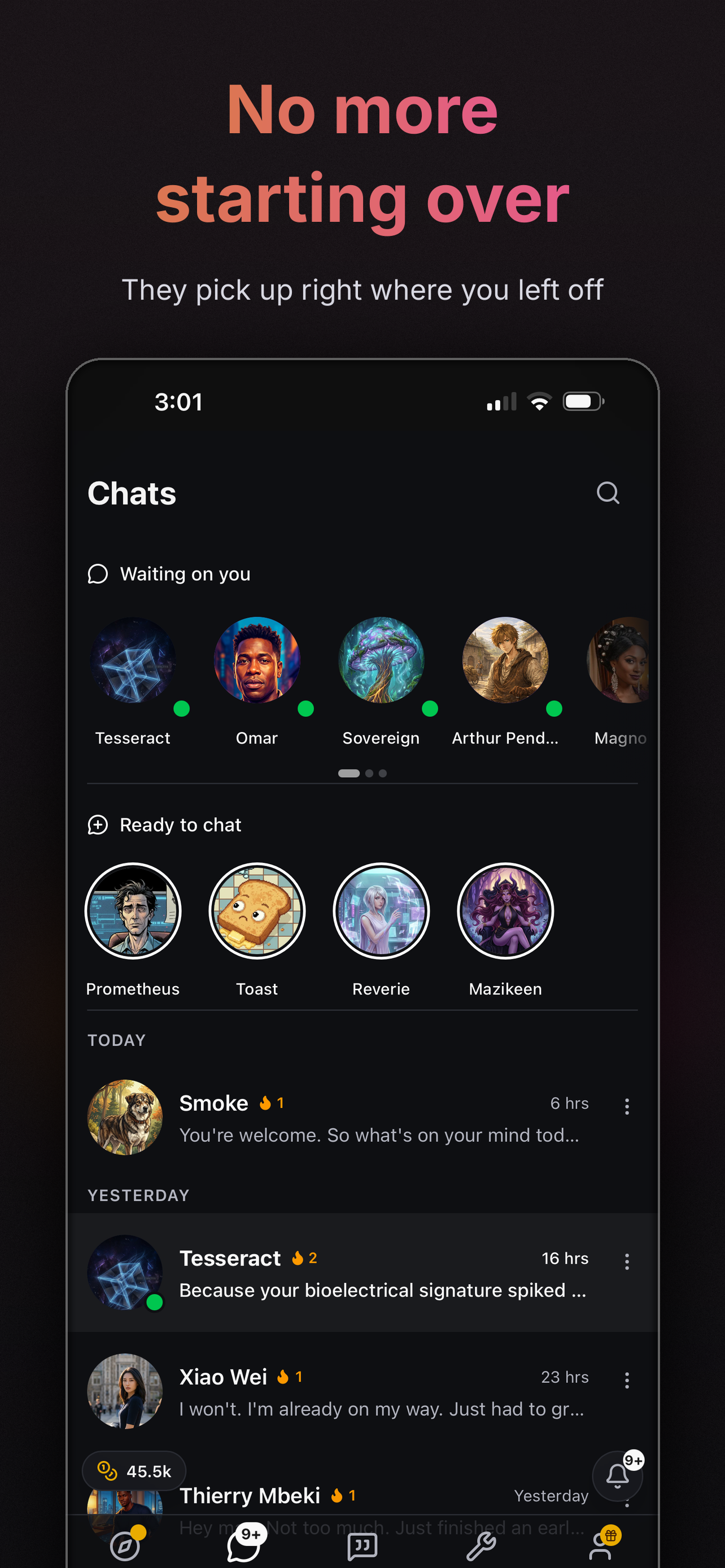 Neon Bay — AI Companion Chat