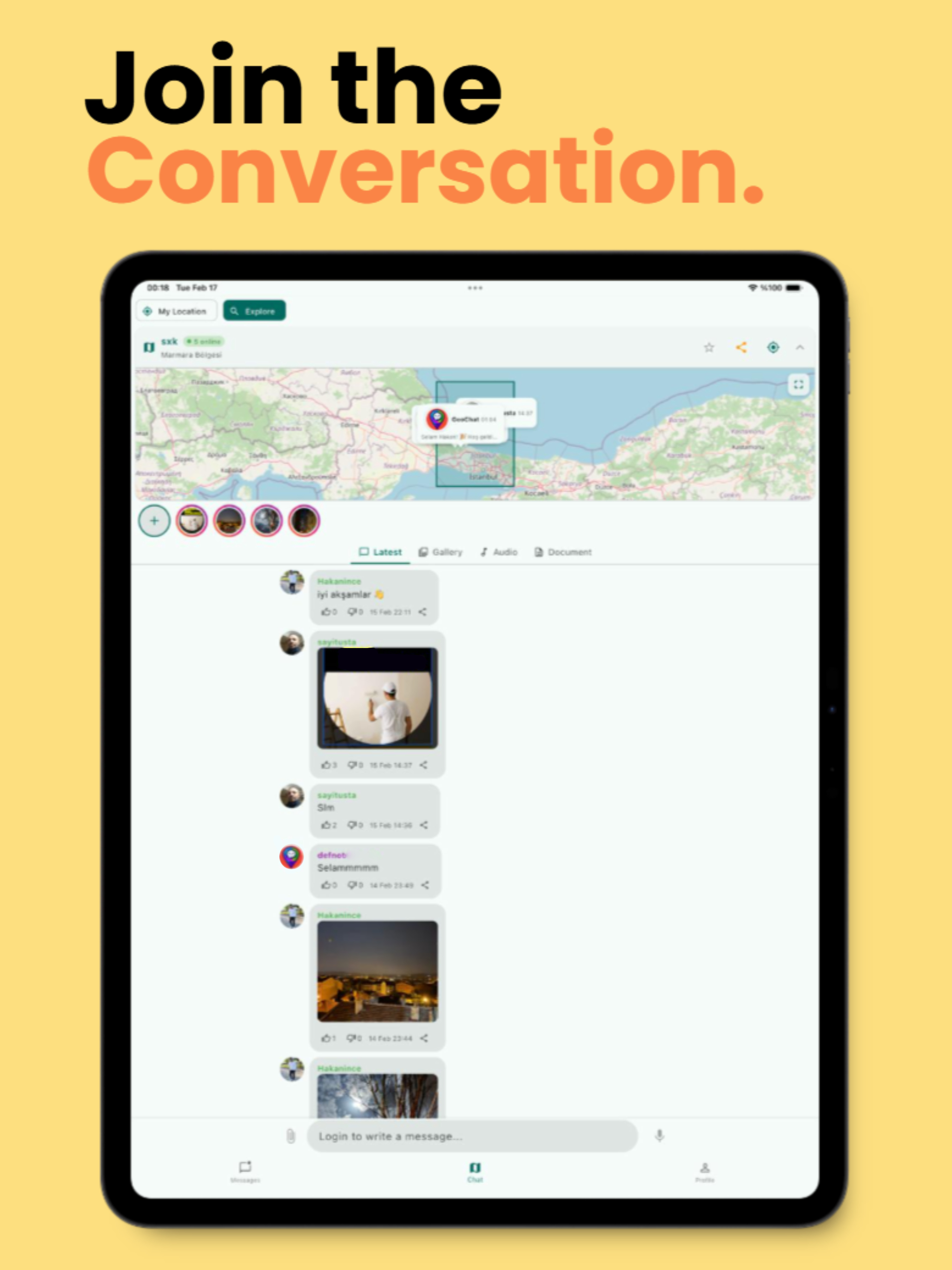 GeoChat - Chat with Neighbours screenshot 8