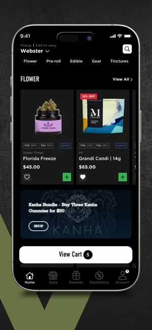 THE VAULT CANNABIS screenshot 2