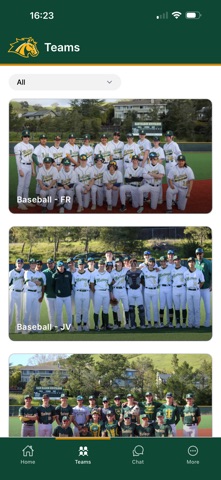 San Marin Athletics iPhone screenshot