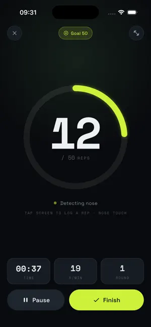 IronCount - Push-Up Counter screenshot 3