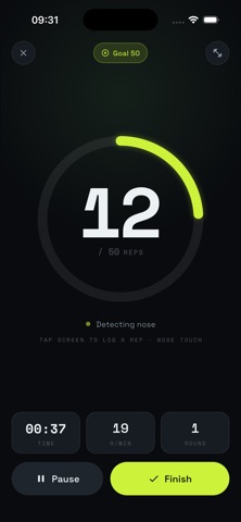 IronCount - Push-Up Counter Screenshot 3 of 7