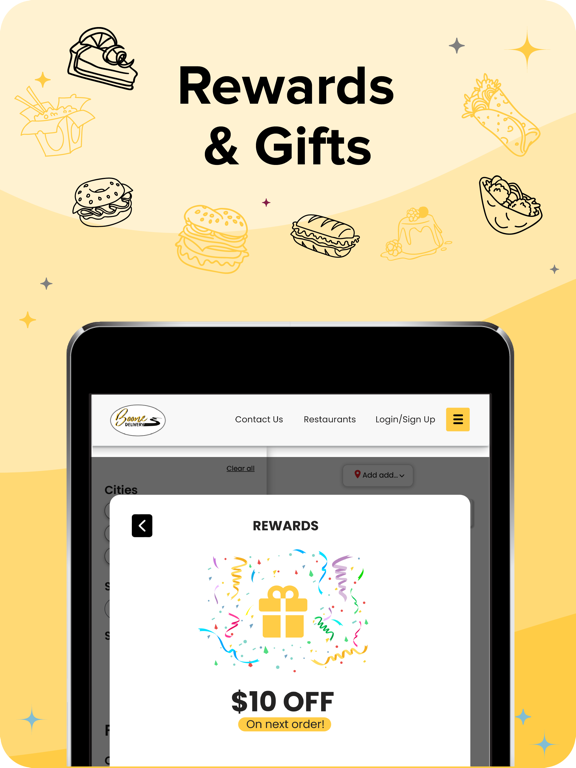 Boone Delivery iPad screenshot 5 - Food & Drink app