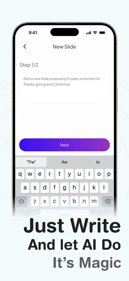 PPT AI: Presentation Maker App ekran görüntüsü 4 / 5