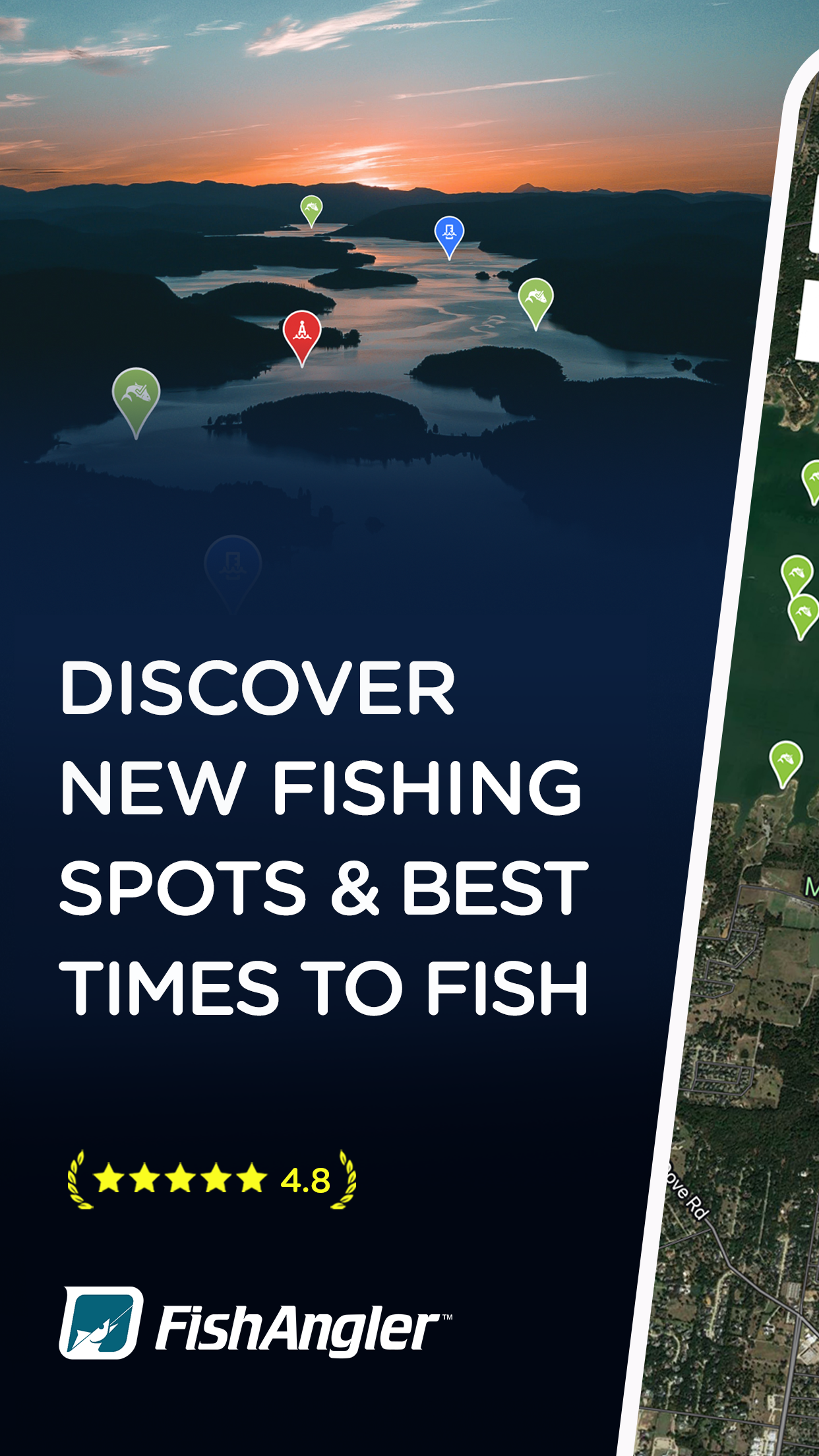 FishAngler - Fish Finder App screenshot 1