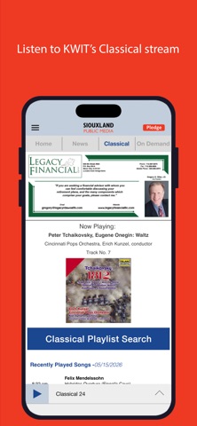 KWIT Public Radio App screenshot