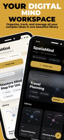 SpatiaMind: Mind Map & AR iPhone screenshot