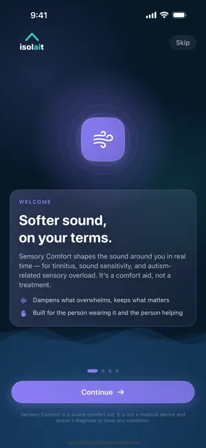 Isolait - Sensory Comfort screenshot 1